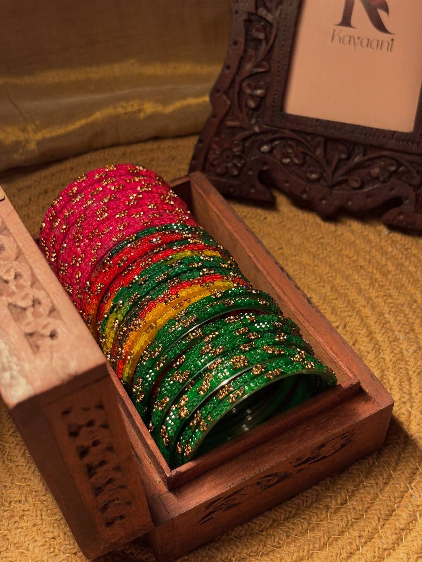 Cluster Stone Bangles