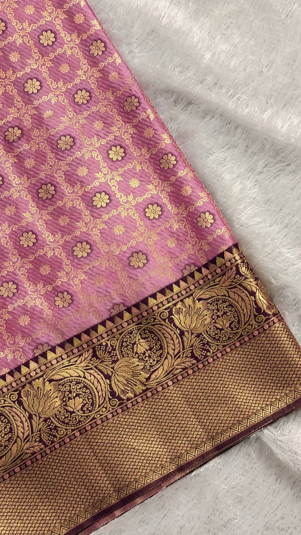 Meenakari Silk