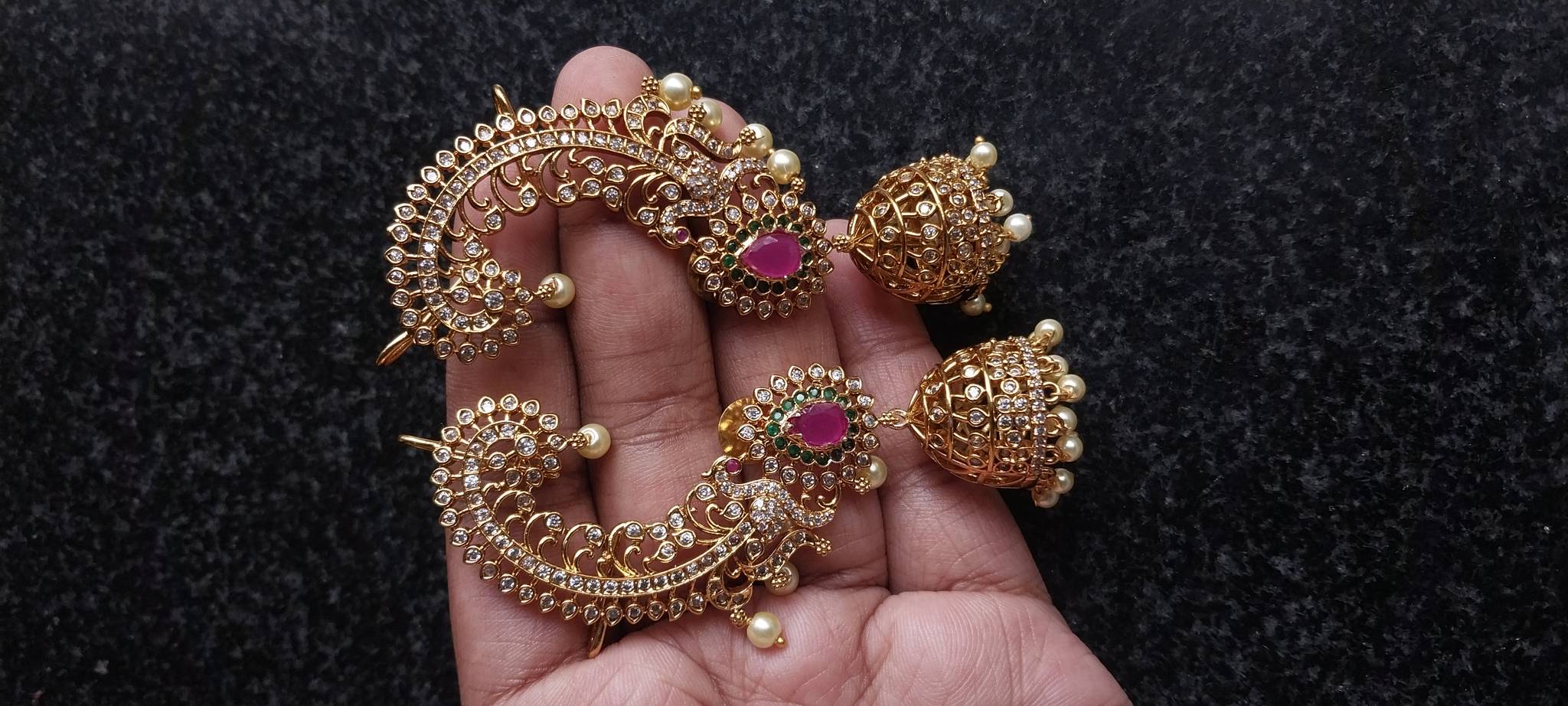 premium jadavu earcuffs