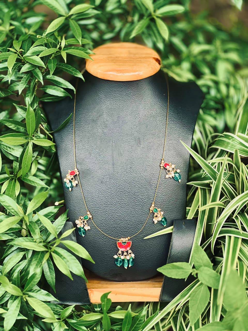 Jadau Kundan invisible chain