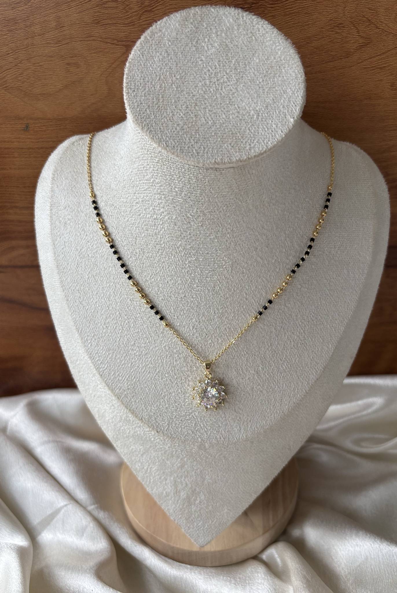Diamond mangalsutra