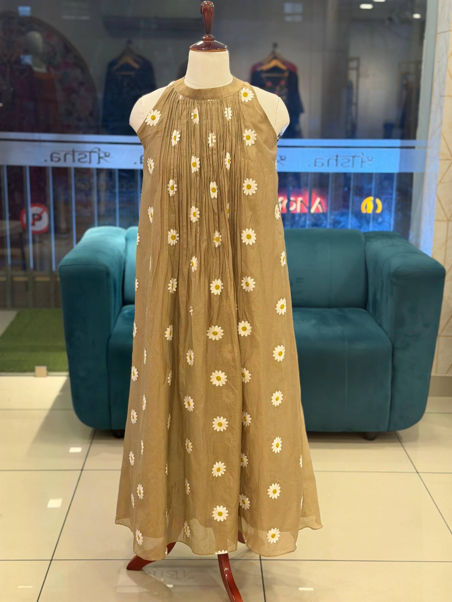Buy Chandheri collar kurthi | Sreesha Design