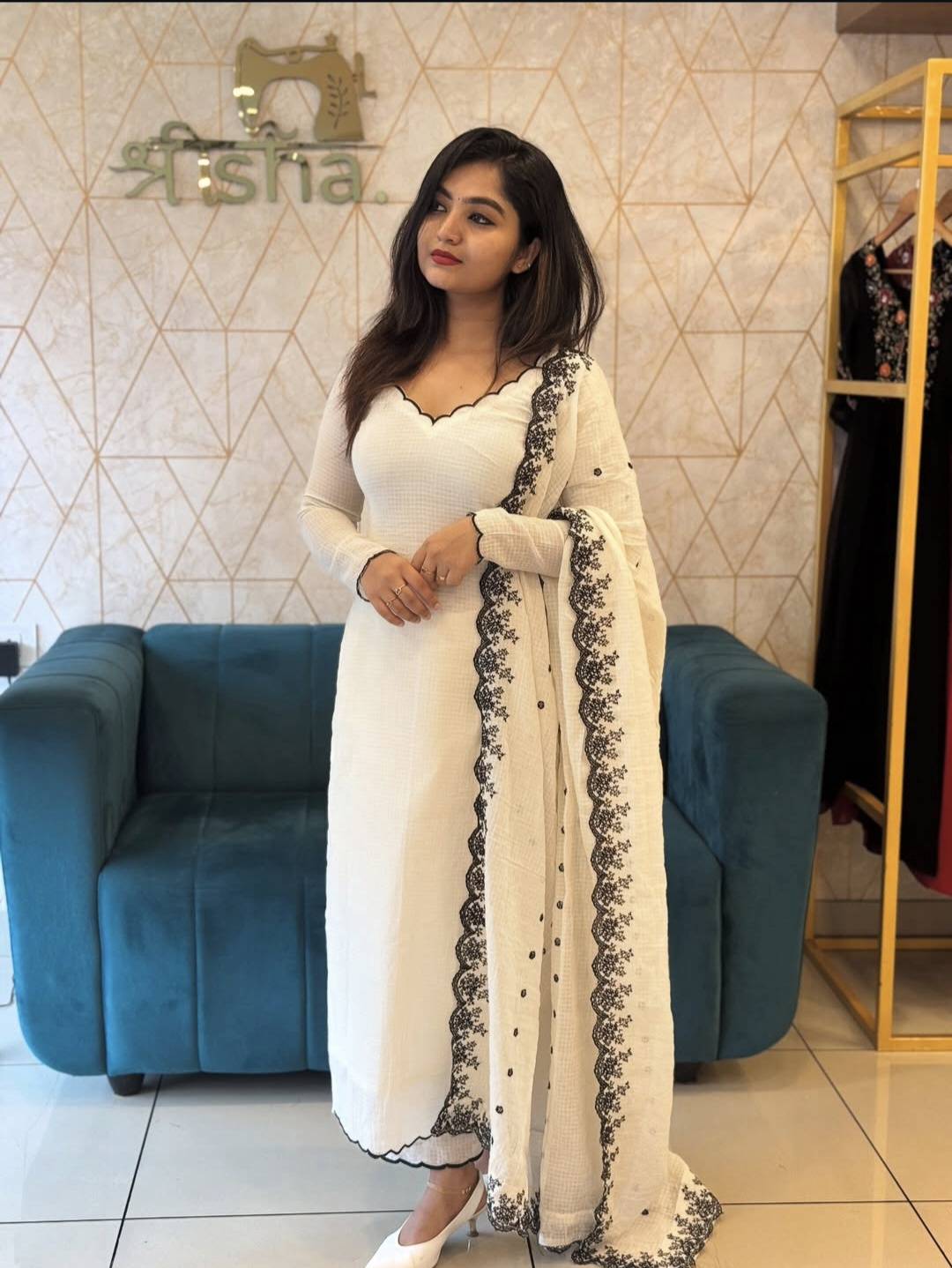 Cream Net Kotta 3 pcs set