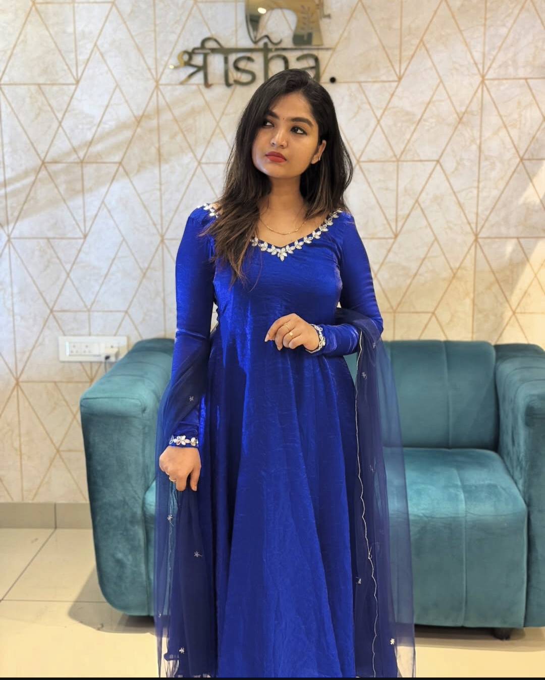 Anarkali Top and Dupatta Set