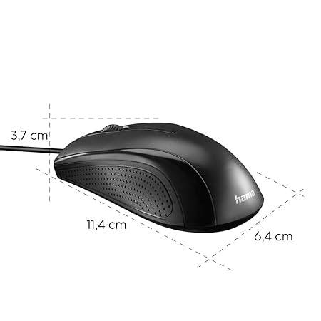 Hama MC-200 Optical 3-Button Cabled Mouse
