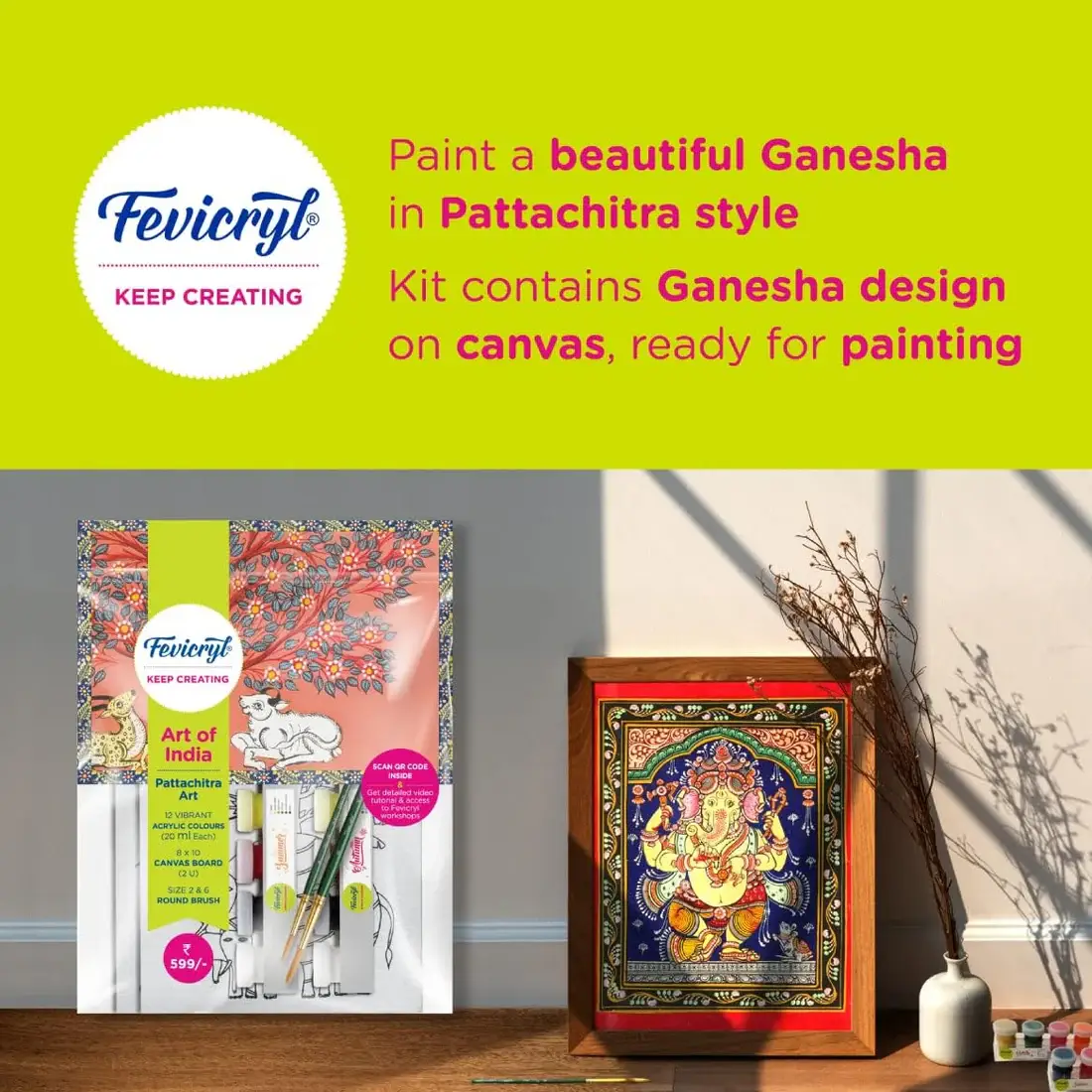 Fevicryl Art of India Kit