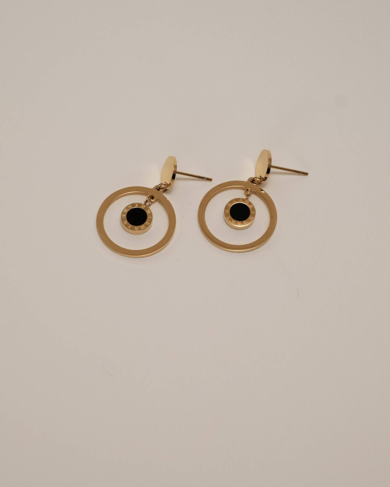 Dark moon Drop Earrings