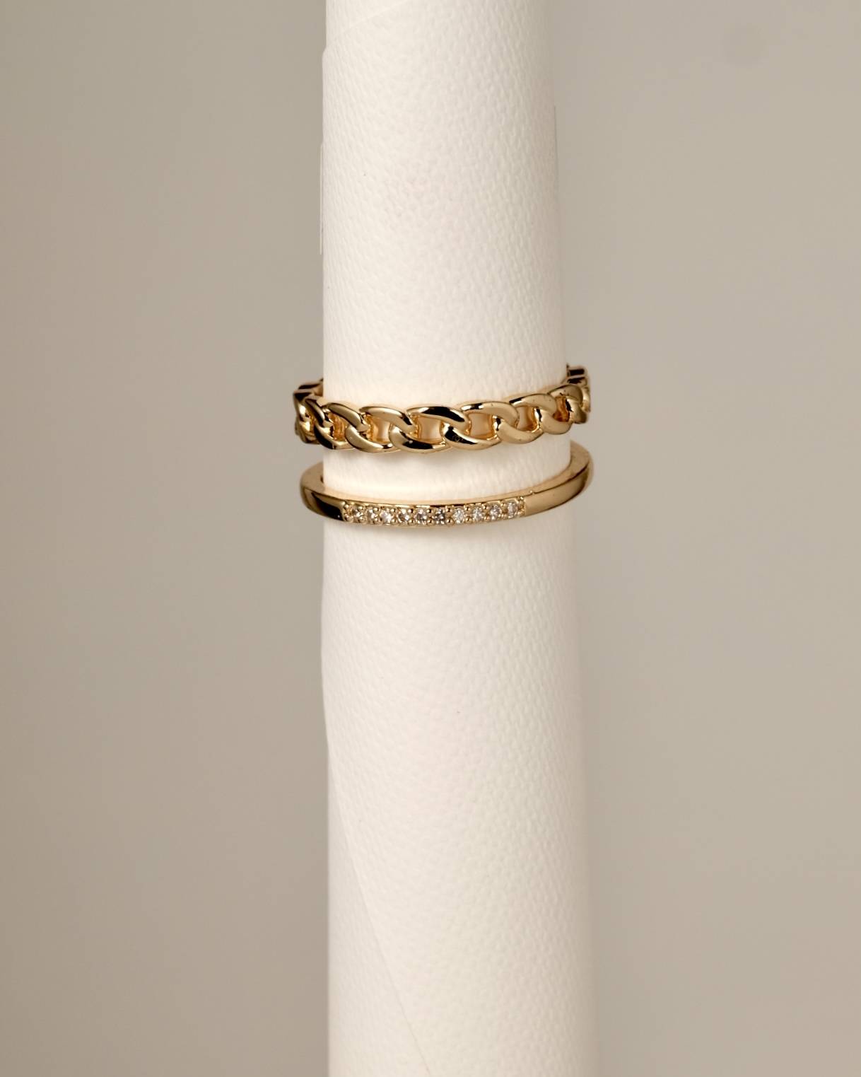 Stackable Chain Loop Ring (Adjustable)