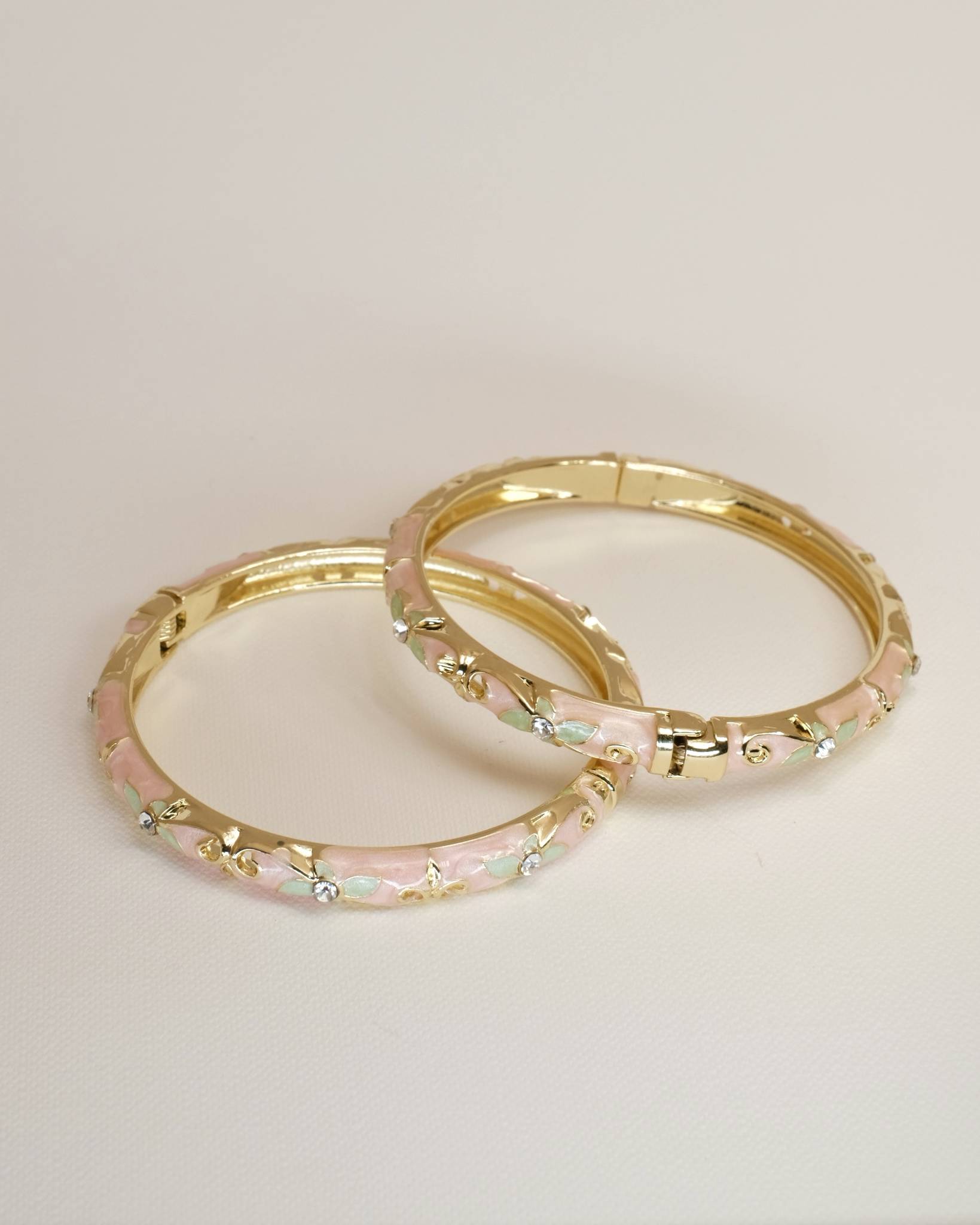 Royal Teal Glow Open cuff bangle