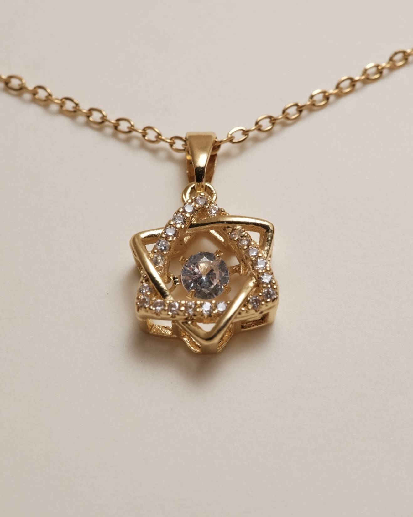 Triangle Luxe Gold Necklace